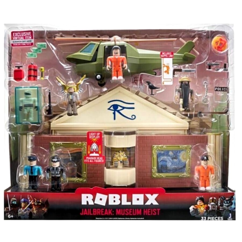 Roblox Toys Jailbreak X Museum Heist Play-set Exclusive 33 Piece Brand New